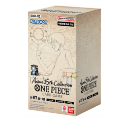 One Piece Card "Anime 25th Collection" Extra Booster 2 Korean 1 BOX (EBK-02) - Image 1