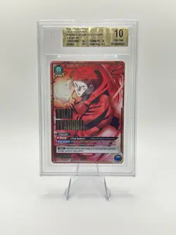 2024 UNION ARENA UE03BT/JJK JUJUTSU KAISEN 3 STAR #040 YUJI ITADORI BGS 10 - Image 1