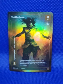 Wonders of the First Coalition Surge Formless Foil Promo 1st Ed. Alt Art - Image 1