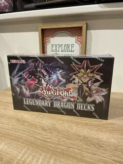 YuGiOh Trading Card Game TCG Legendary Dragon Decks Box Sealed - Image 1