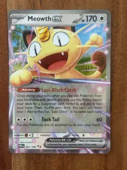 Pokemon TCG Meowth 062/088 Perfect Order Double Rare NM Card - Image 1