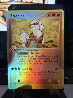 Pokemon Arcanine Sandstorm 15/100 80 HP Rare Reverse Holo Card - Image 1