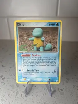 Ditto 40/113 EX Delta Species Squirtle Holo Rare 2005 Pokemon Card MP Single - Image 1