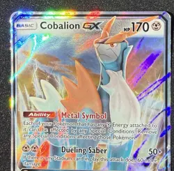 Cobalion GX 106/181 Team Up NM Ultra Rare Pokemon Card - Image 3