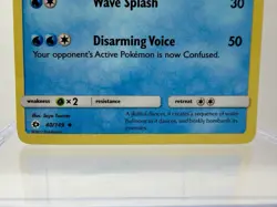 Brionne 40/149 Cosmos Holo Uncommon Sun & Moon Base Set Pokemon Card | MP - Image 3
