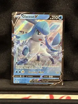 Glaceon V (#SWSH196) - Holofoil SWSH - Sword & Shield Promo Cards Pokemon NM - Image 1