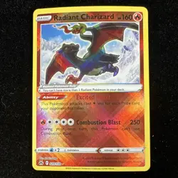 Pokemon Radiant Holo Charizard Gardevoir Hisuian Sneasler Tsareena Lot 4 Cards - Image 2