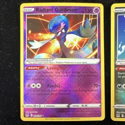 Pokemon Radiant Holo Charizard Gardevoir Hisuian Sneasler Tsareena Lot 4 Cards - Image 3