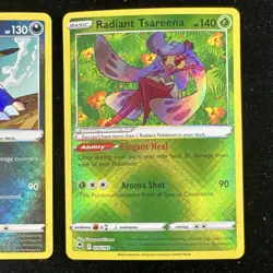 Pokemon Radiant Holo Charizard Gardevoir Hisuian Sneasler Tsareena Lot 4 Cards - Image 5