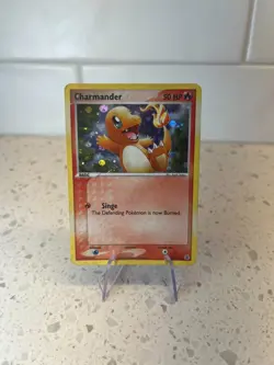 Charmander 57/112 Reverse Holo EX Fire Red Leaf Green 2004 Pokemon Card LP - Image 1