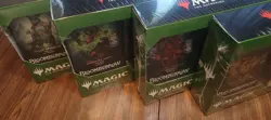Sealed New MTG Bloomburrow Costco Commander Kits (Set of 4) Magic the Gathering - Image 1