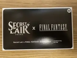 Magic the Gathering Secret Lair Final Fantasy - Gilded Lotus (Foil) Sealed - Image 1