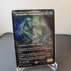 MTG Arixmethes, Slumbering Isle 32 Regular Rare March of the Machine MUL - Image 1