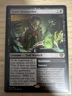 Grave Researcher Secrets of Strixhaven Regular - Image 1