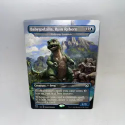 Babygodzilla, Ruin Reborn Pollywog Symbiote Ikoria Magic: The Gathering - Image 1