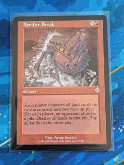 MTG Bend or Break - NM - Invasion - Image 1