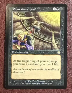 Phyrexian Arena - MtG Apocalypse - R047 NM 2001 - Image 2