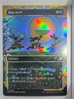 Hop to It (FOIL) - U6 - MTG - Secrets of Strixhaven: Mystical Archive (SOA) - Image 1