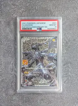 PSA 10 Zekrom # 021 25th Anniversary Edition Japanese 2021 Pokemon Card - Image 1