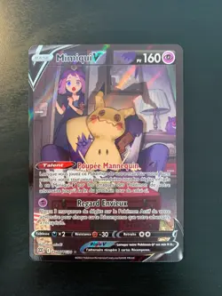 Carte Pokemon : Mimiqui V TG16/TG30 Stars Etincelantes Francaise NEUF - Image 1