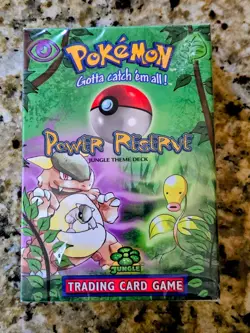 Pokemon POWER RESERVE Factory Sealed Theme Deck - Image 1