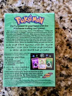 Pokemon POWER RESERVE Factory Sealed Theme Deck - Image 4