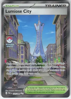 Lumiose City 111/088 Ultra Rare Perfect Order Pokemon Near Mint - Image 1
