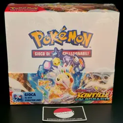 Box SCINTILLE FOLGORANTI Sealed ITA Pokemon Scarlatto e Violetto 36 Bustine IT A - Image 2