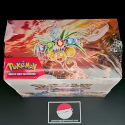 Box SCINTILLE FOLGORANTI Sealed ITA Pokemon Scarlatto e Violetto 36 Bustine IT A - Image 3