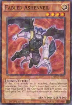 Fabled Ashenveil - BP03-EN079 - Shatterfoil - 1st Edition - Lightly Played - Bat - Image 1