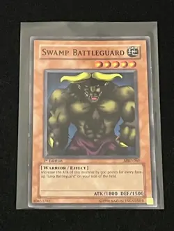 Swamp Battleguard 1st Edition MRD-063 YuGiOh Metal Raiders - Image 1