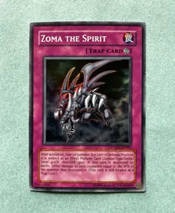 Yugioh Zoma the Spirit Phantom Darkness PTDN-EN095 Konami 1800/500 - Image 1
