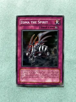 Yugioh Zoma the Spirit Phantom Darkness PTDN-EN095 Konami 1800/500 - Image 2