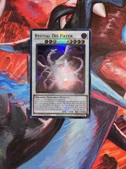 Yugioh! Bystial Dis Pater RA05-EN041 Super Rare 1st Edition Near Mint - Image 1