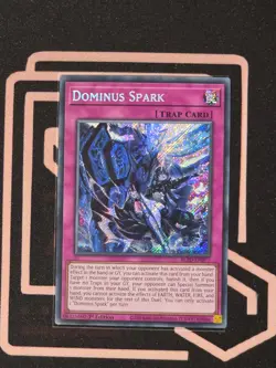 BLZD-EN077 Dominus Spark Secret Rare 1st Edition YuGiOh - Image 1