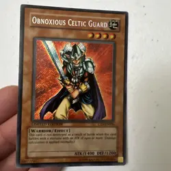 Yu-Gi-Oh Obnoxious Celtic Guard CT1-EN006 Secret Rare Limited Edition - Image 3