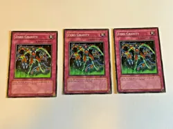 3 Zero Gravity - IOC-053 3 x3 Yugioh Yu Gi Oh! Playset - Image 1