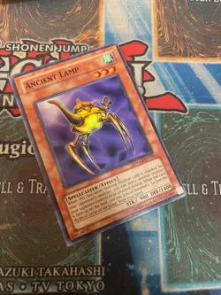 YUGIOH - Ancient Lamp - Super Rare - DLG1 - NM - Image 1