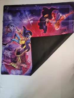 New Dueling Guard 3 Captains One Piece Cloth 2 Player TCG Playmat - Image 2
