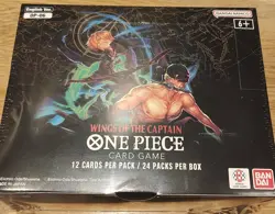 One Piece TCG Sealed Booster Box OP-06 "Wings Of The Captain" - Image 1