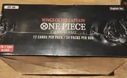One Piece TCG Sealed Booster Box OP-06 "Wings Of The Captain" - Image 2