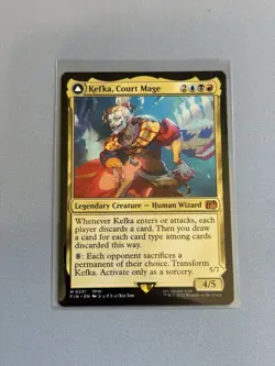 MTG: Kefka, Court Mage [Final Fantasy] Near Mint - Image 2