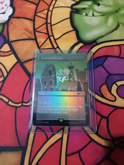 Command Beacon (Rainbow Foil) Secret Lair Drop Fallout MTG MINT - Image 3