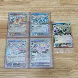 Pokemon TCG Prismatic STAMPED Promo Card Lot Espeon, Flareon, Sylveon, Umbreon - Image 1