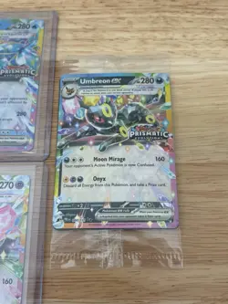 Pokemon TCG Prismatic STAMPED Promo Card Lot Espeon, Flareon, Sylveon, Umbreon - Image 4