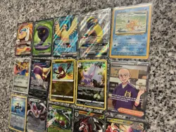Pokemon TCG 20 Card Lot EX GX Radiant Full Art Holo English Mamoswine Arbok - Image 3