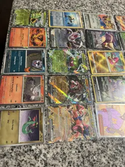 Pokemon TCG 20 Card Lot EX GX Radiant Full Art Holo English Mamoswine Arbok - Image 5