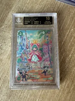 BGS10 Black Label One Piece Card SUGAR OP04-024 SR SP Special Alt Art English - Image 1