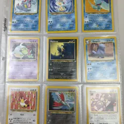 Vintage Pokemon TCG Binder Lot - 9 Cards - WOTC Neo Sets - NM - Image 3