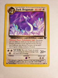 Pokemon Dark Dragonair TCG Card 33/82 Team Rocket Set - Image 1